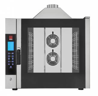 Forno elettronico gas a convezione con touch control e vapore - Tecnoeka - EKF 711 G TC